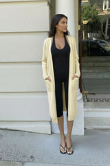 Midi Cardigan in Butter