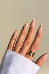 18k Gold Plated Twist Ring