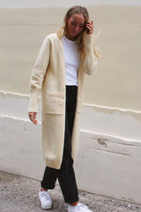 Midi Cardigan in Butter