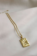18k Gold Plated Chunky Chain Star Layering Set