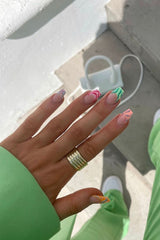 18k Gold Plated Twist Ring