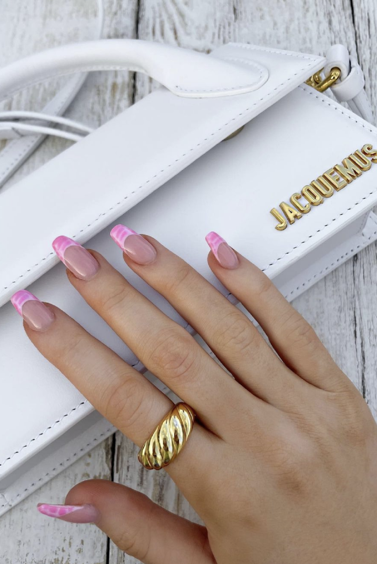 Gold plated discount dome ring