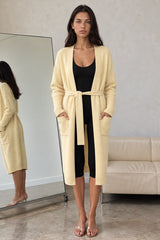 Midi Cardigan in Butter