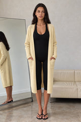 Midi Cardigan in Butter