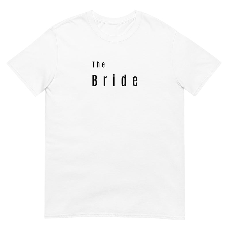 SASSY GIRL Women's White Bridal The Bride T-Shirt