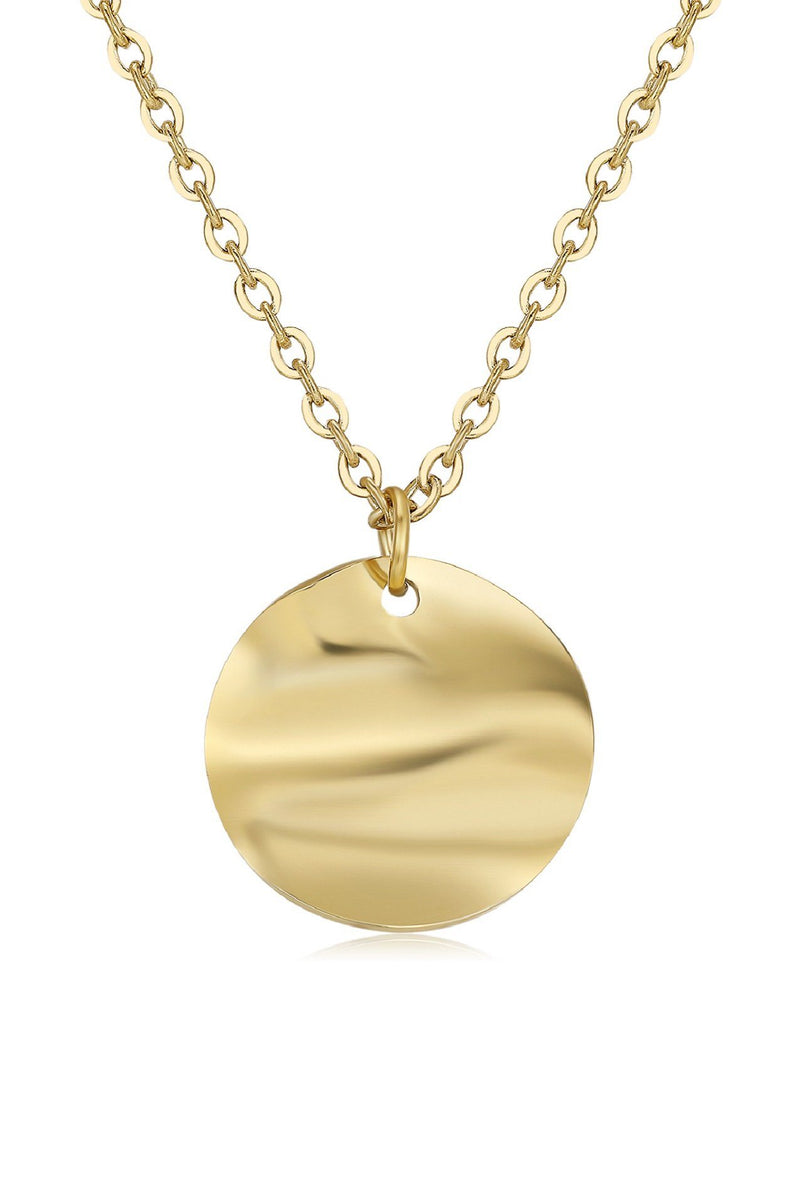 18k Gold Triple Set of Layering Pendant Necklaces HAUS OF DECK 