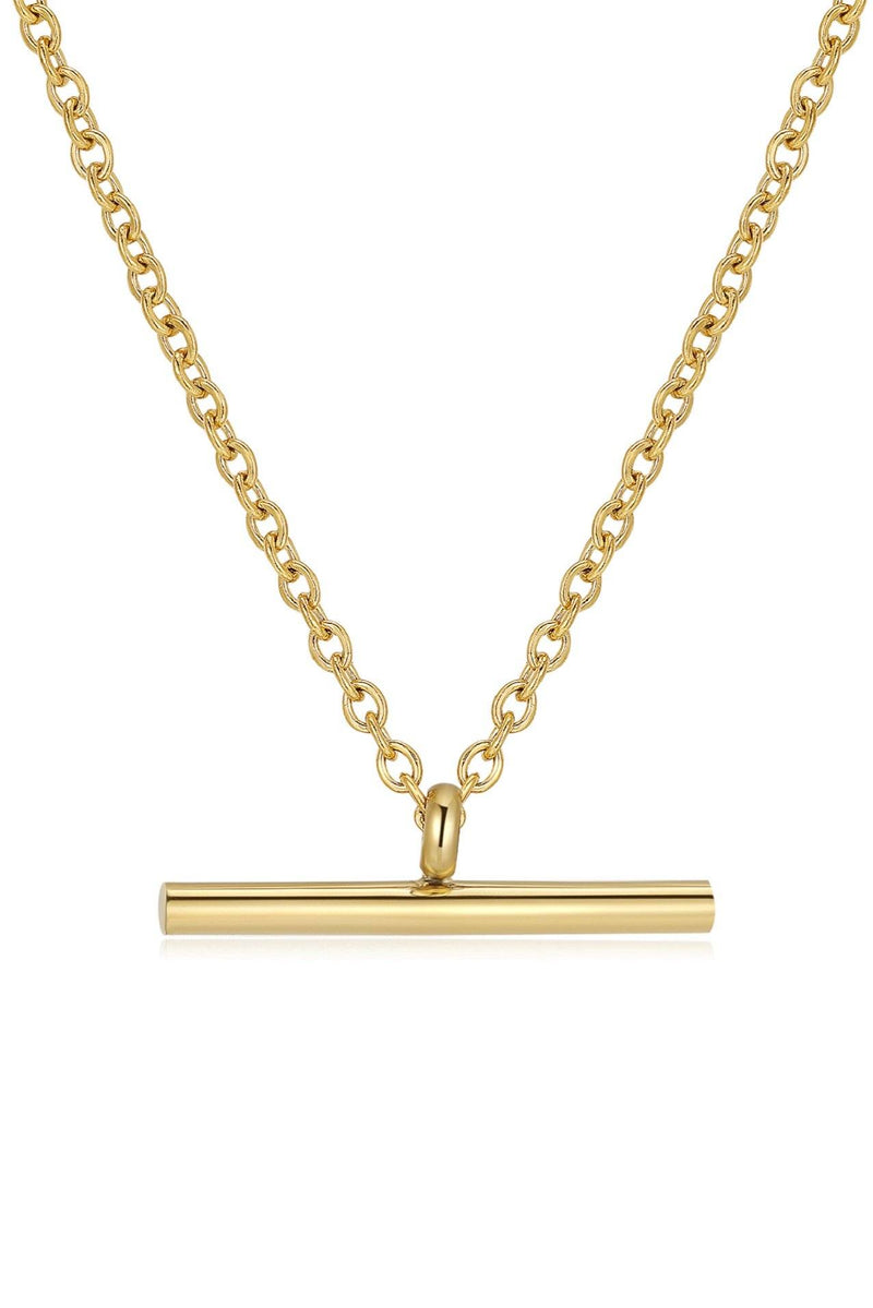 18k Gold Triple Set of Layering Pendant Necklaces HAUS OF DECK 