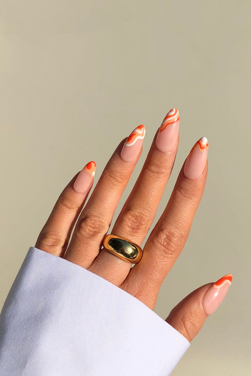 18k Gold Plated Dome Ring