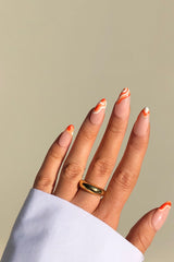 18k Gold Plated Skinny Dome Ring