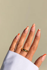 18k Gold Plated Skinny Dome Ring