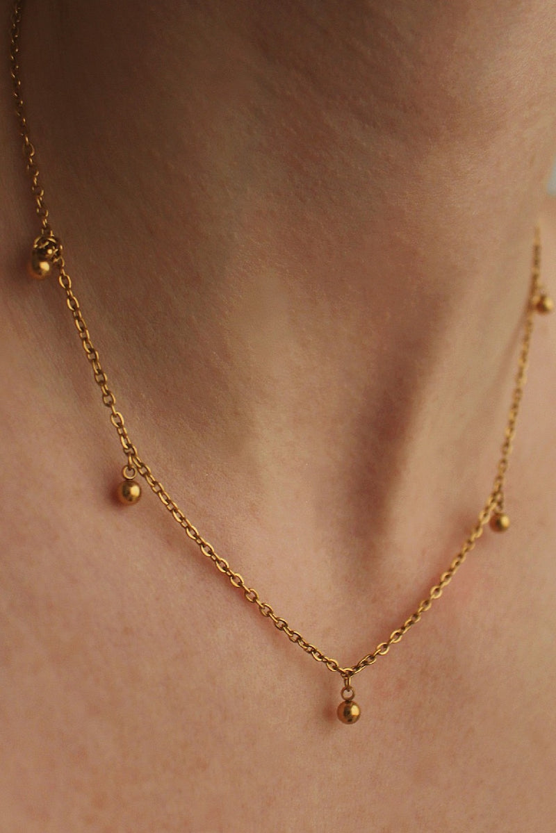 18k Gold Plated Bobble Chain