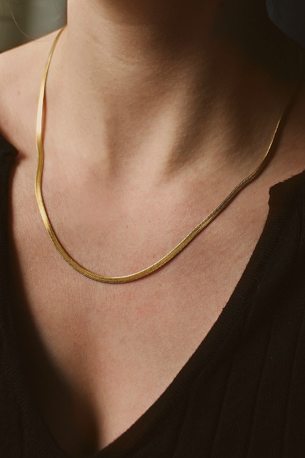 Cheap on sale herringbone necklace