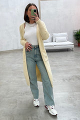 Midi Cardigan in Butter