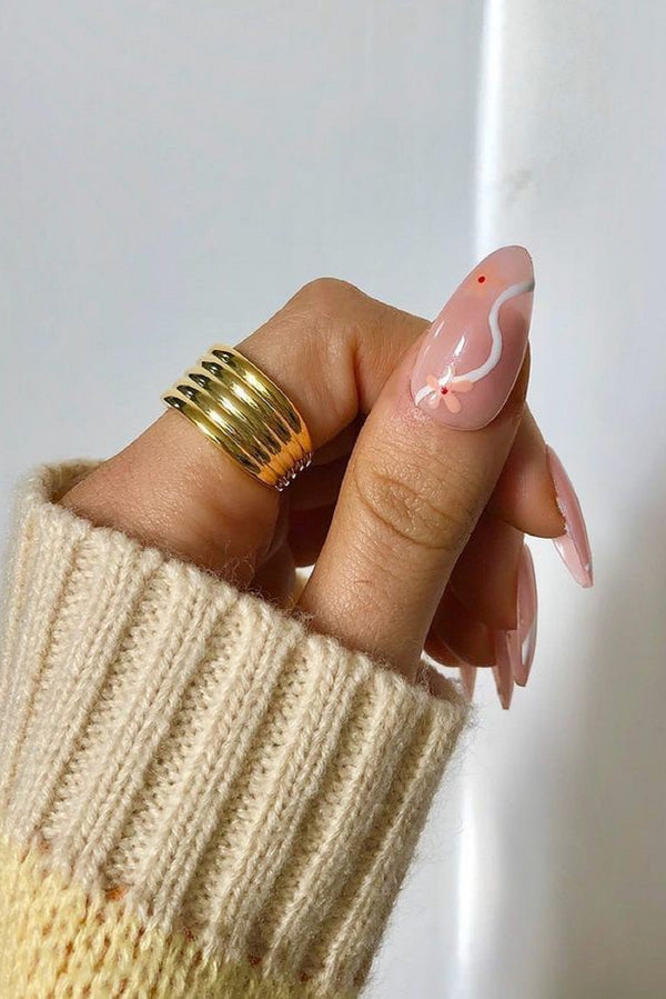 18k Gold Plated Twist Ring